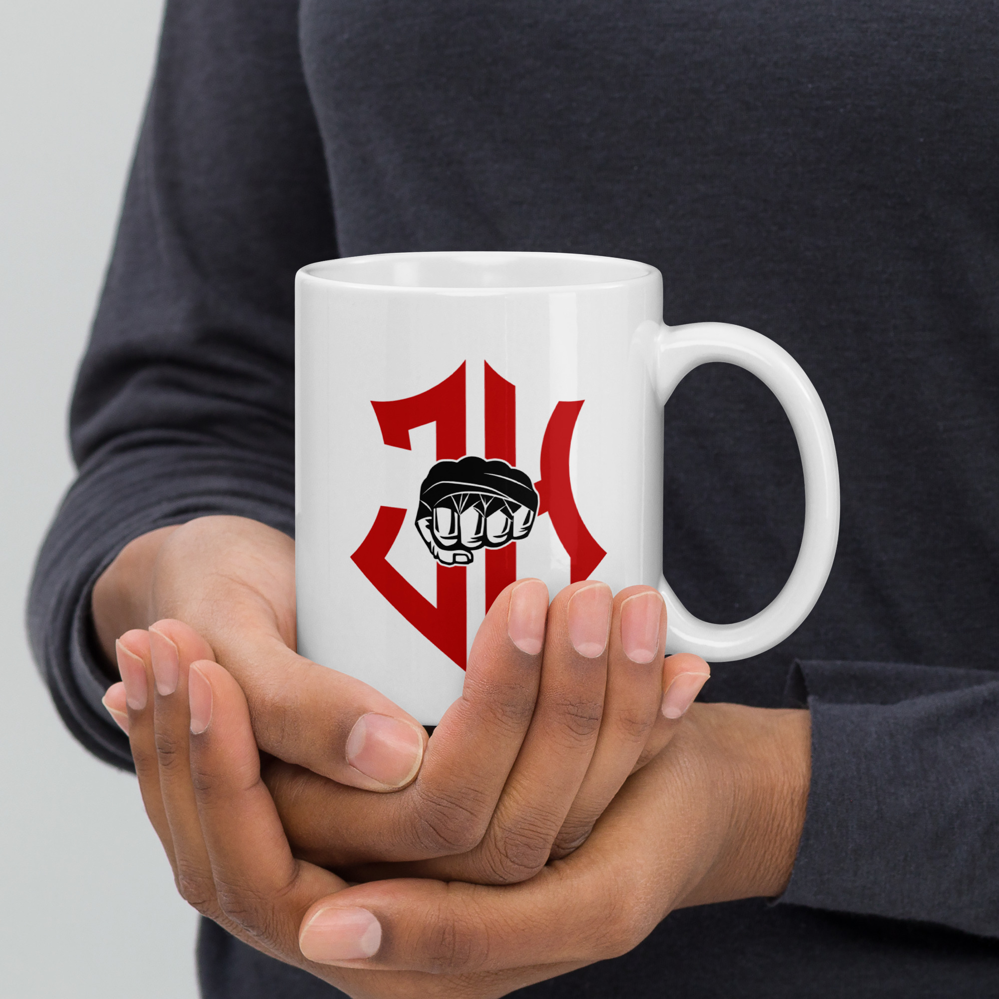 White glossy mug - Image 2